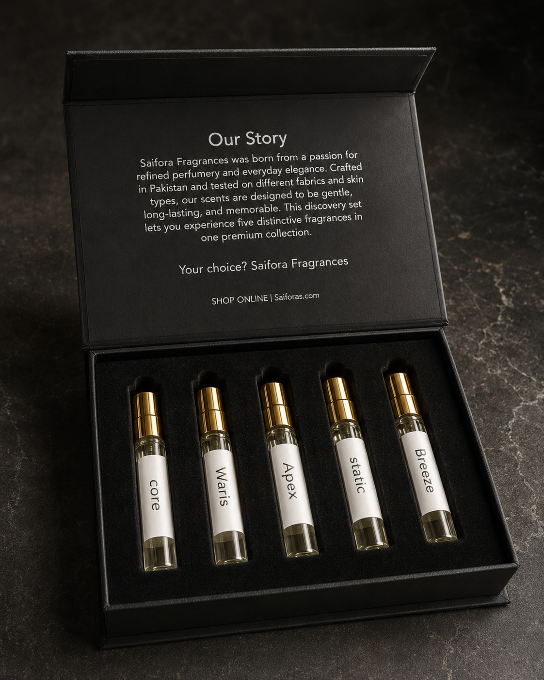 Saifora's Fragrances Premium Discovery Set Men