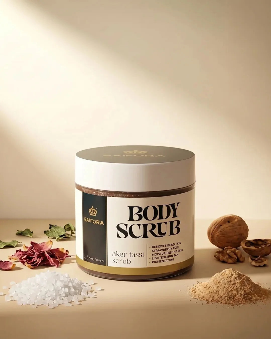 Aker Fassi Scrub BODY SCRUB 500g/17.63oz