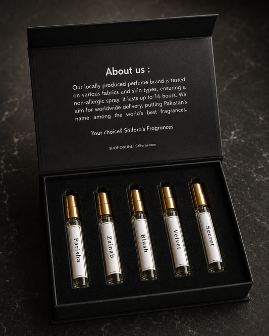 Saifora’s Fragrances Luxury Discovery Set Women