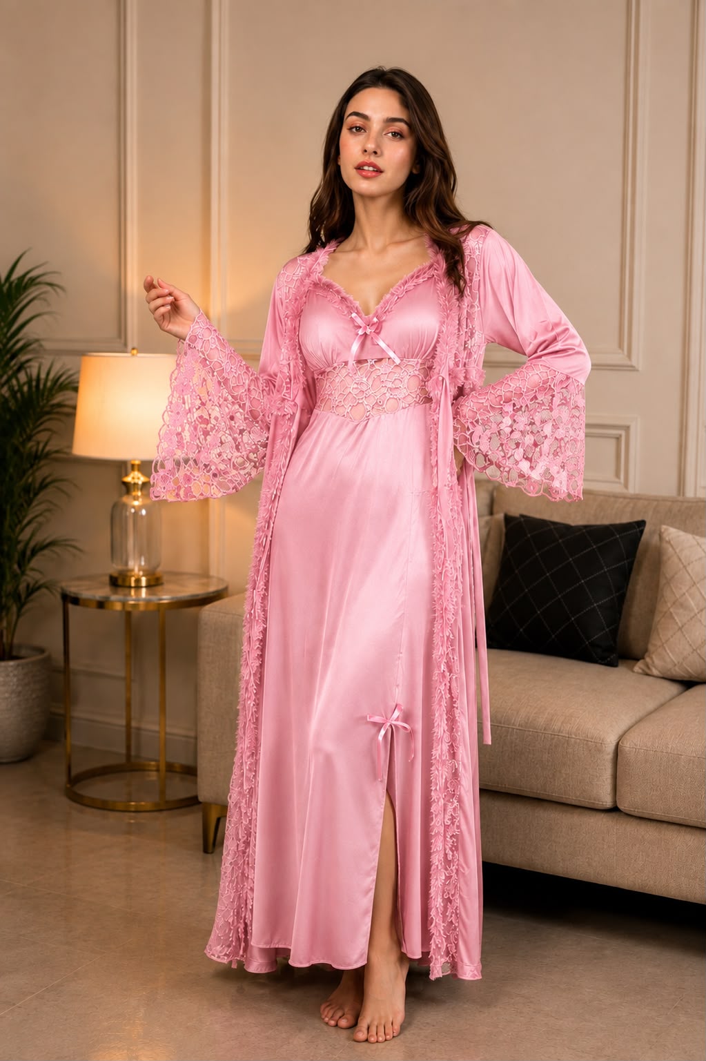 NIGHT WEAR/NIGHTY(2 PCS)